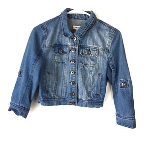 5 for $25 ❤ Crop Jean Jacket